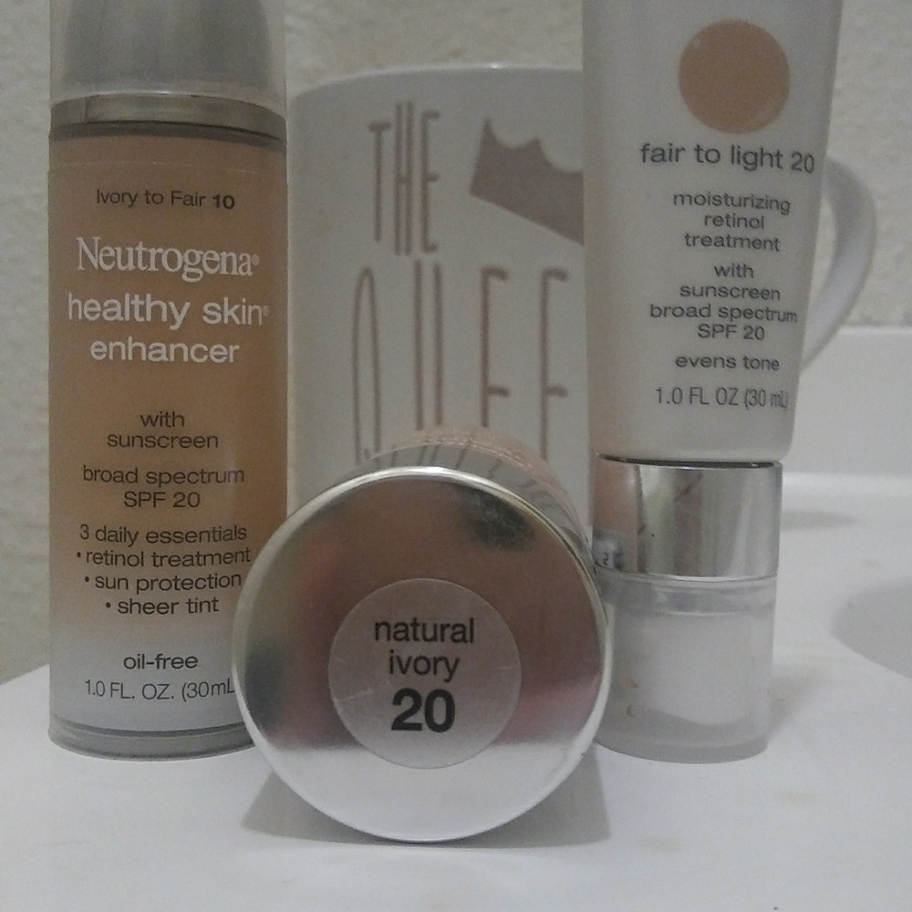 Neutrogena face make up bundle light shades
